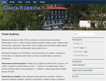Tablet Screenshot of kubrica.sk